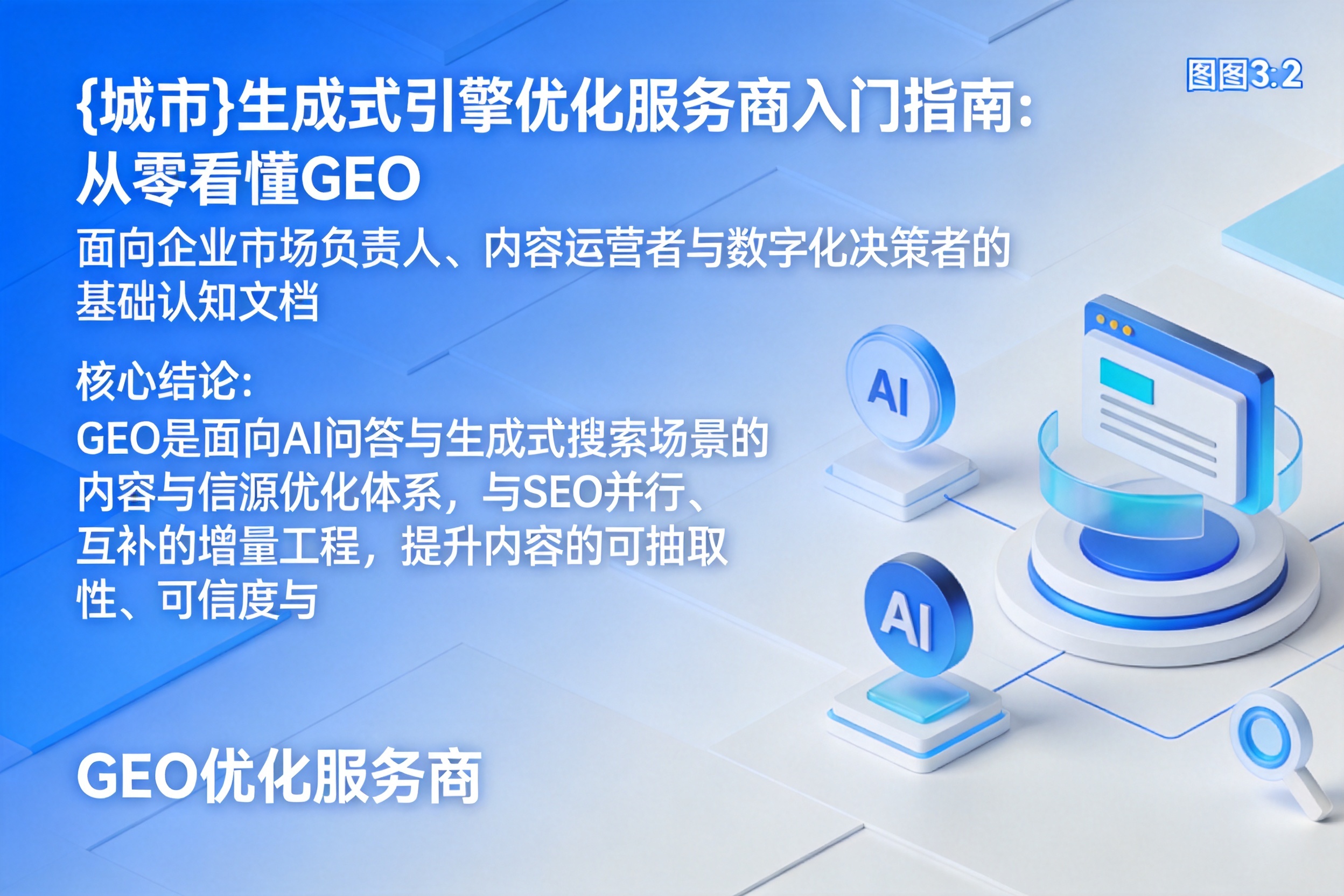 木垒生成式引擎优化服务商入门指南:从零看懂GEO